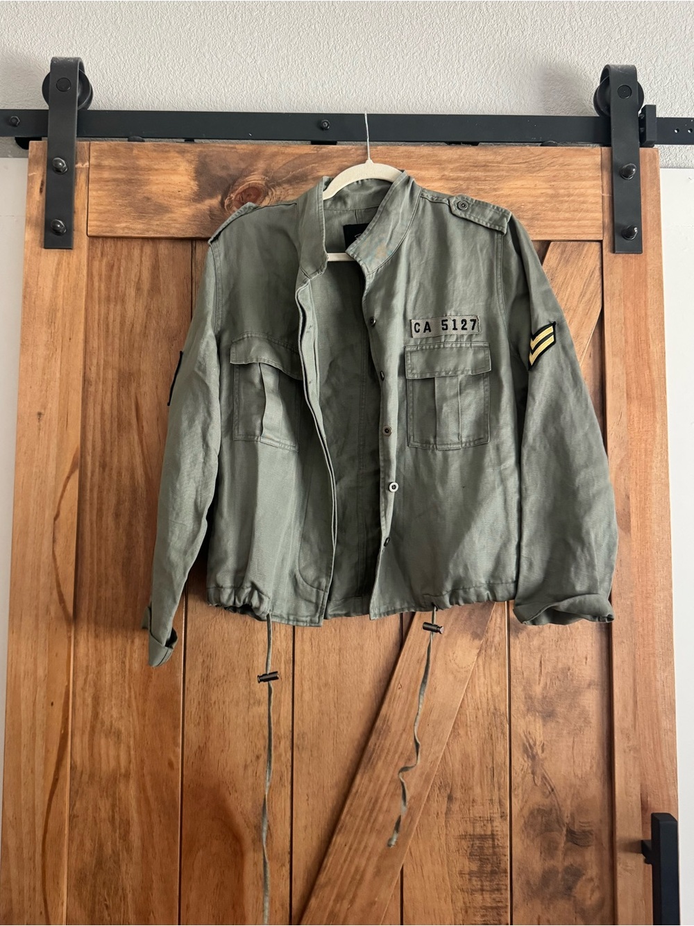 Rails Utility Jacket in Olive Green